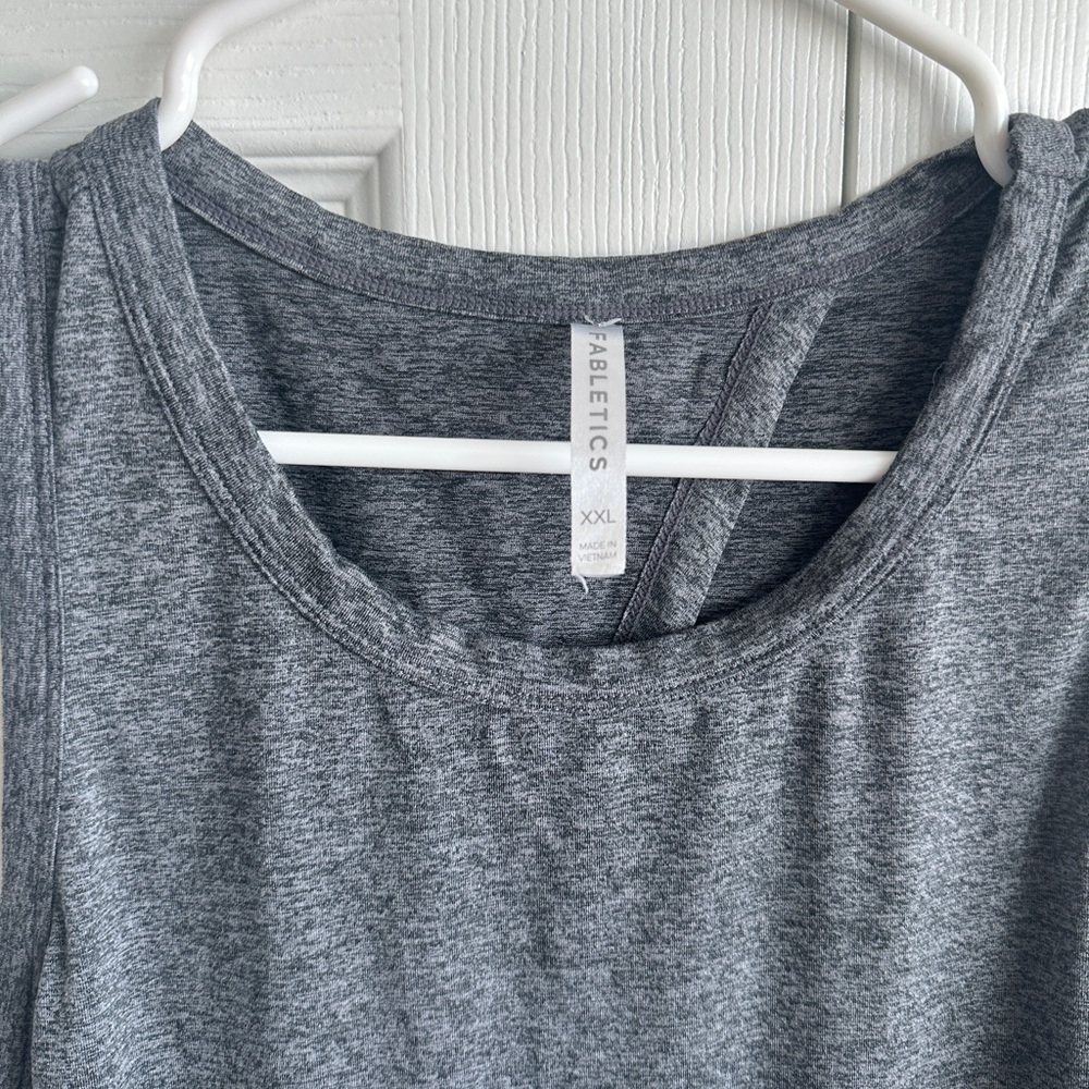 Fabletics Charcoal Tank Top - Picture 2 of 7
